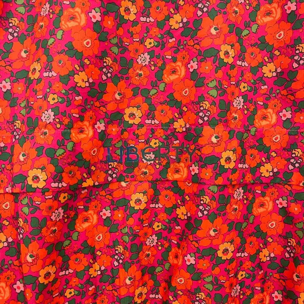 Liberty London Floral Lightweight Windbreaker Jacket, Medium - Picture 6 of 8